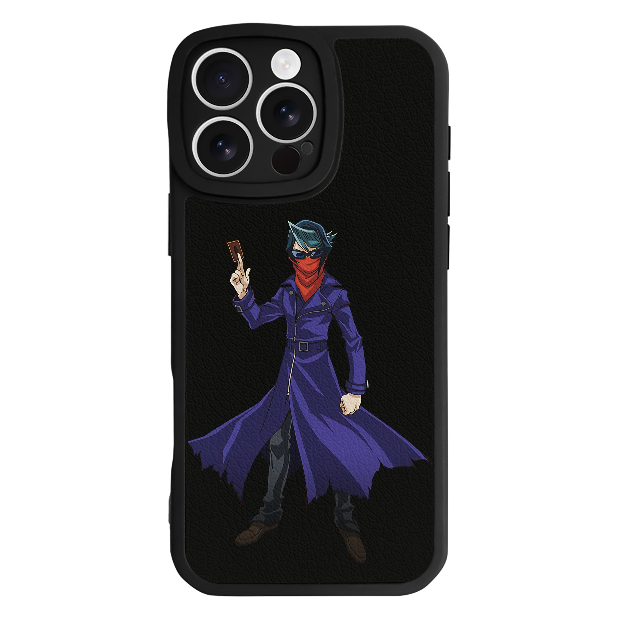 （画像用） 遊☆戯☆王 Yu-Gi-Oh! 【iPhone 16シリーズ対応】シリコンスマホケース（レザー調） 材質：シリコン
